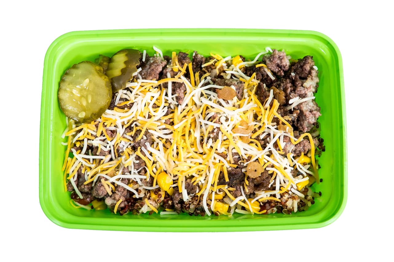 Image of cheeseburger bowl - The Lean Kitchen